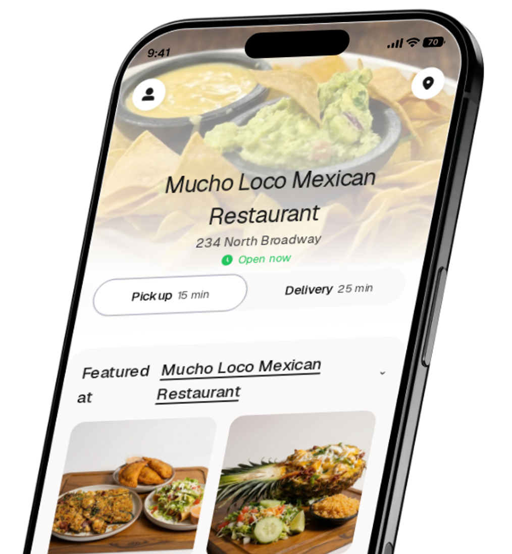 Mucho Loco Mexican Restaurant app preview