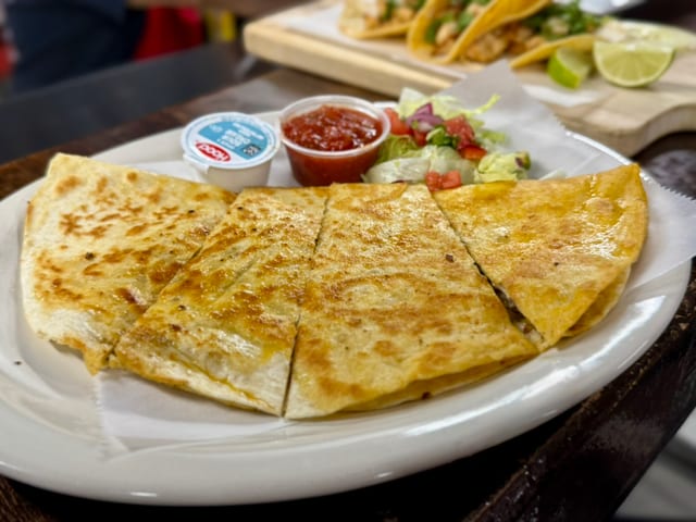 Quesadilla Pastor / Pastor Quesadilla.