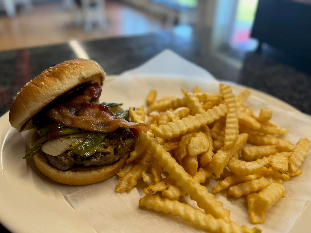 Hamburguesa De Texas / Texas Burger.