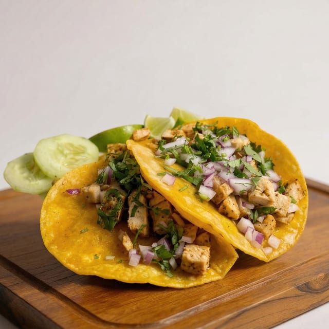 Pollo / Chicken Tacos.