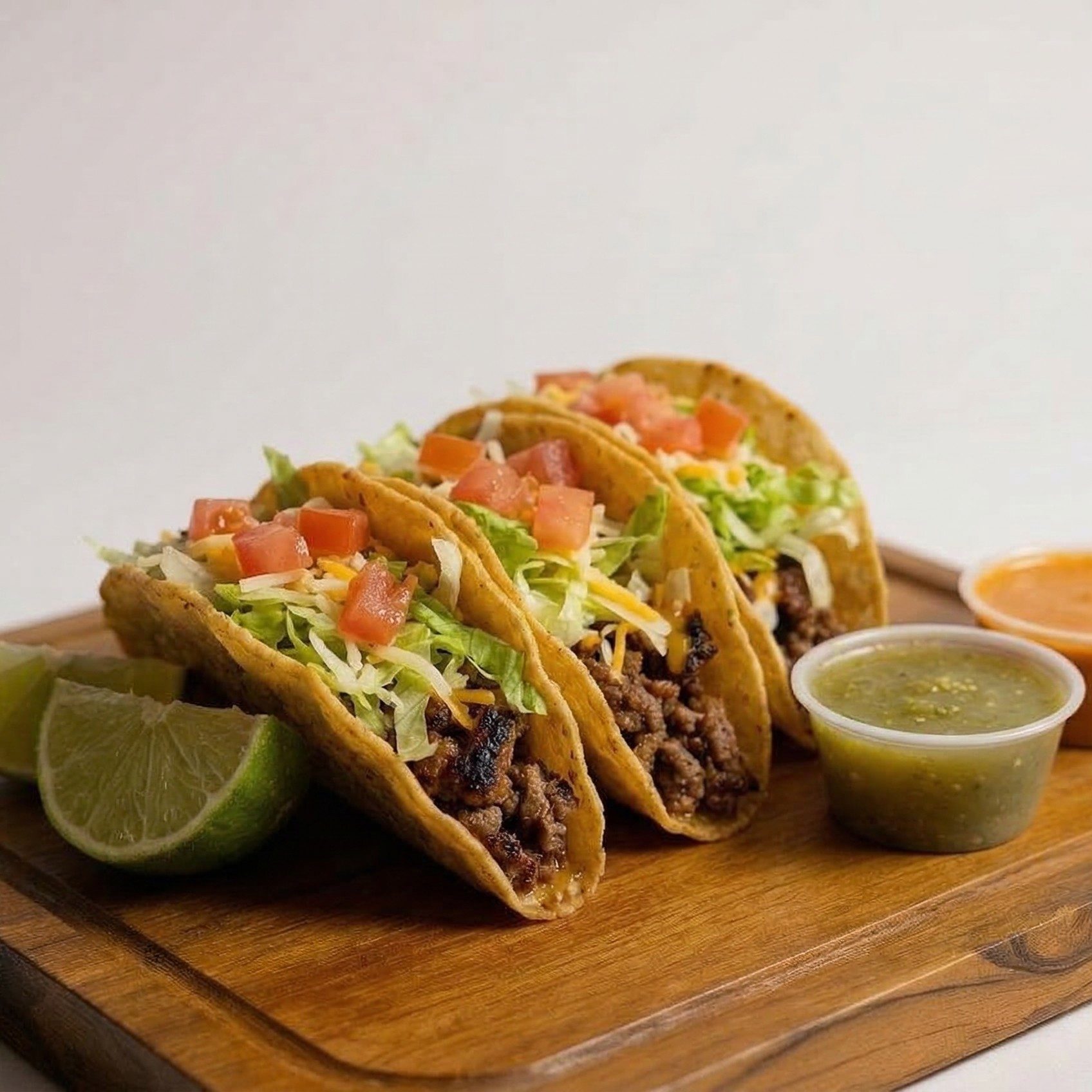 Ground Beef Tacos.