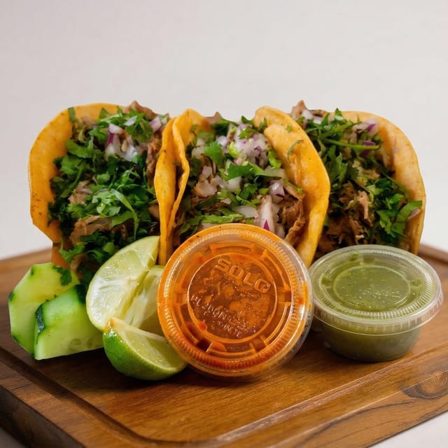 Carnitas / Shredded Pork Tacos.
