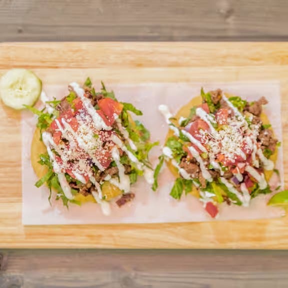Asada / Steak Tostadas.